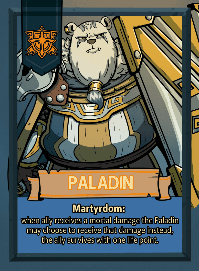 Paladin card