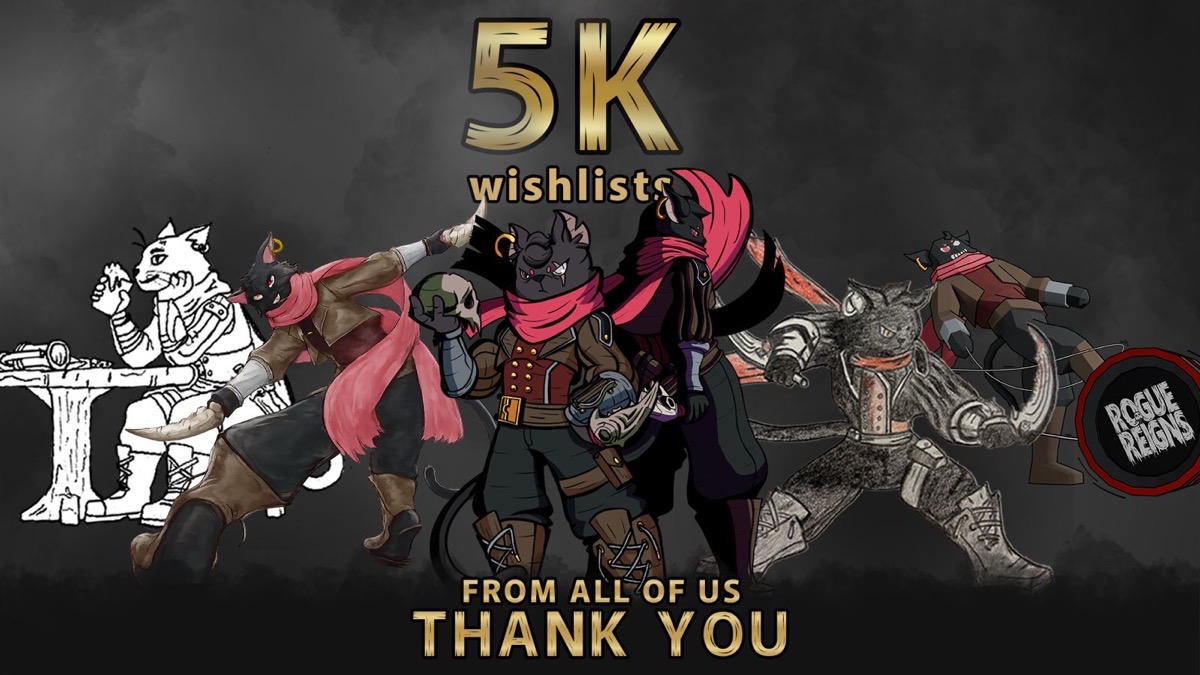 Thank You for 5,600 Wishlists
